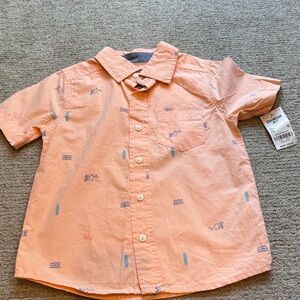The Children's Place Coral Button Down Shirt